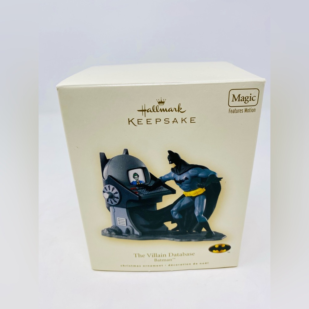 Hallmark Keepsake Batman Villain Database Ornament